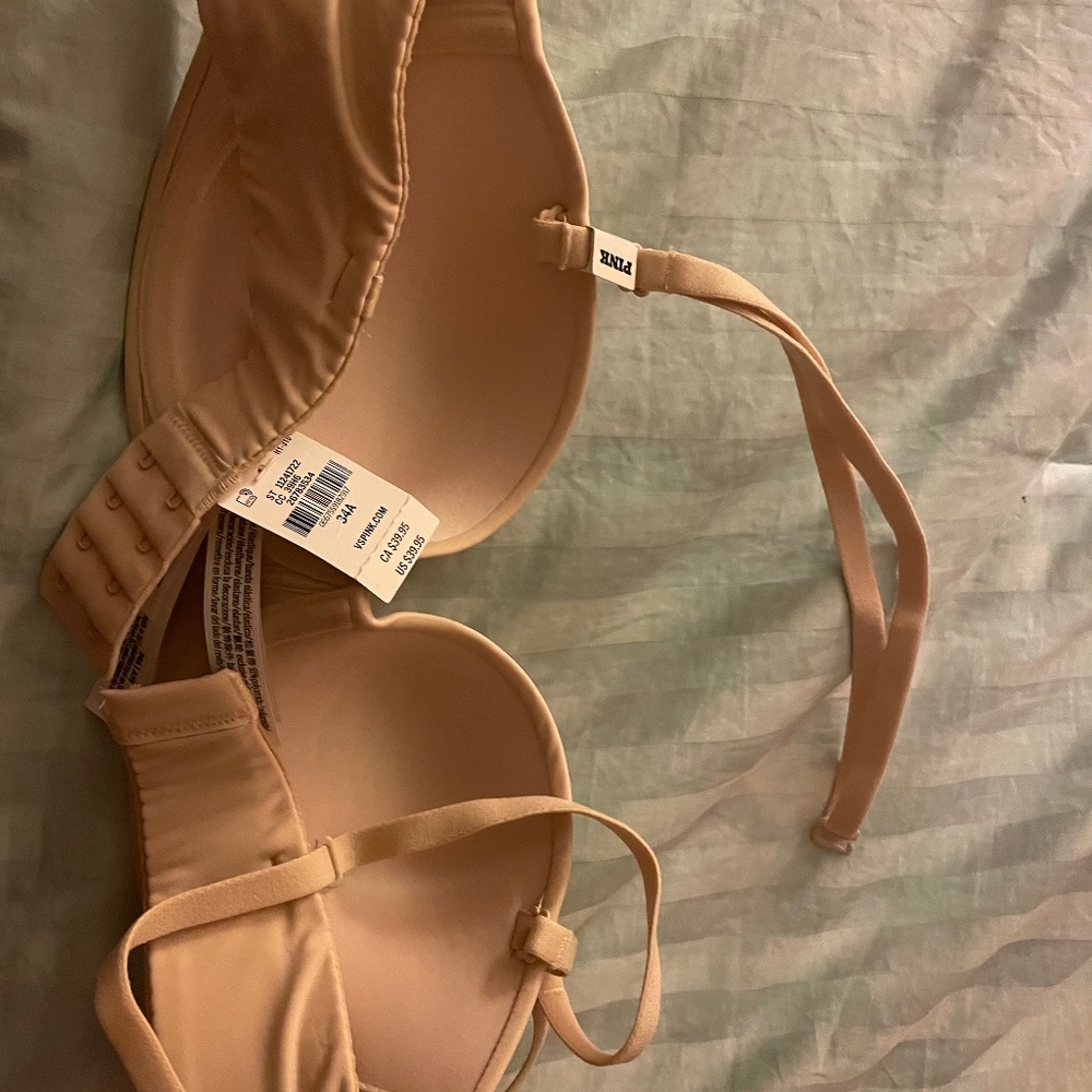 Bra pink store Victoria secret